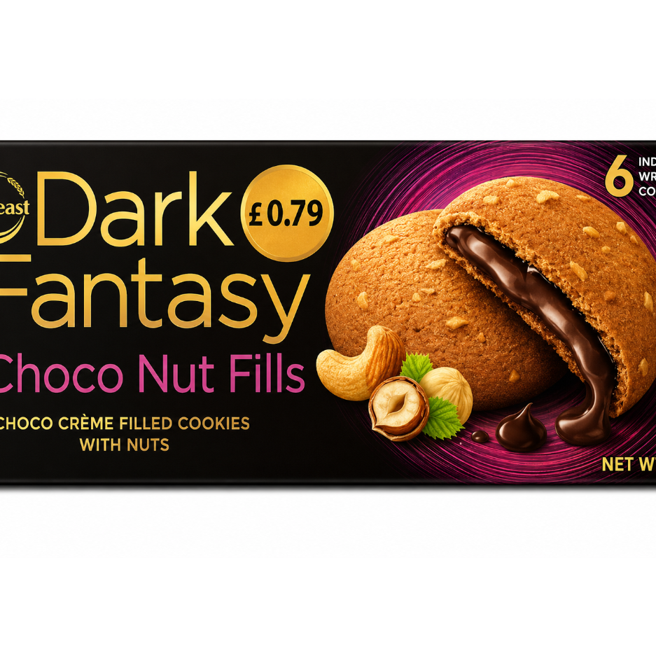 DF CHOCO NUT FILLS 75g
