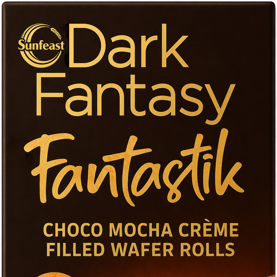 Sunfeast Dark Fantasy Choco Mocha Wafer Rolls - Fantastikk