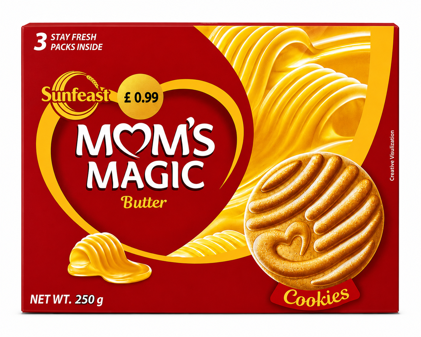 Sunfeast MOM'S MAGIC RICH BUTTER COOKIES 250g