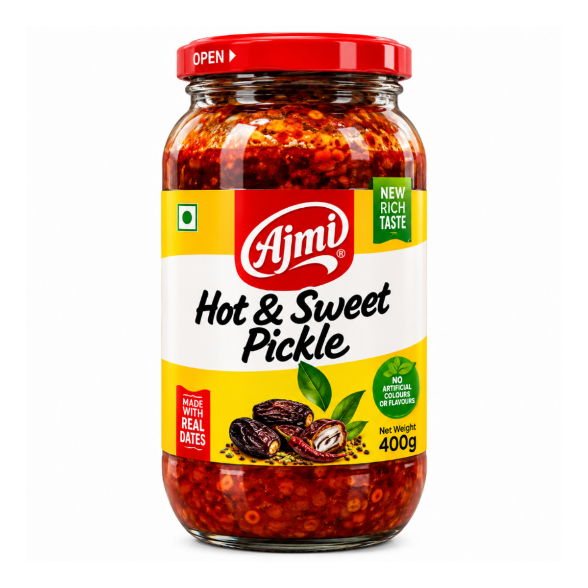 AJMI HOT AND SWEET PICKLE 400 GM
