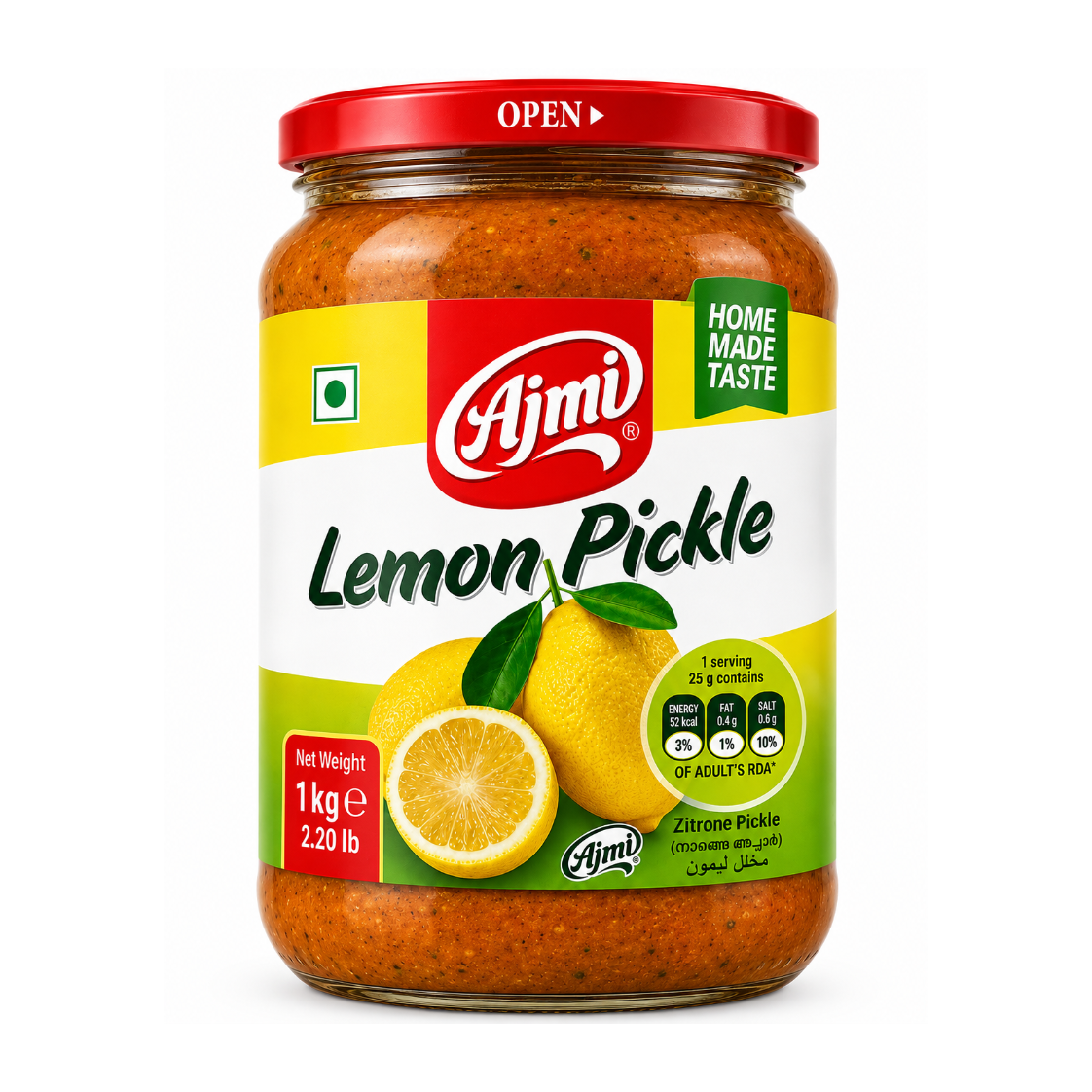 AJMI LEMON PICKLE 1 KG