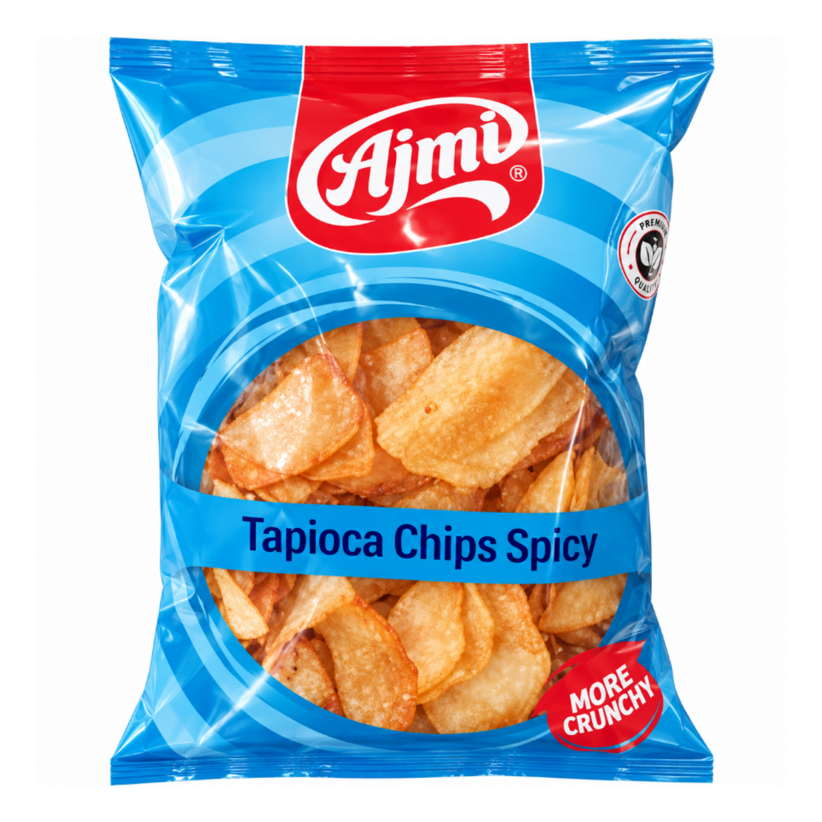 Ajmi Tapioca Chips Spicy