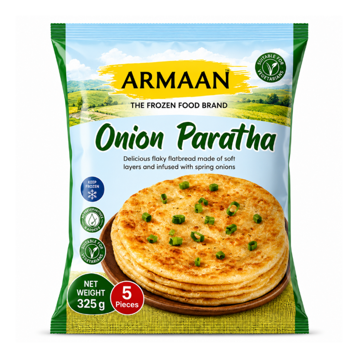 Armaan Onion Paratha 350g