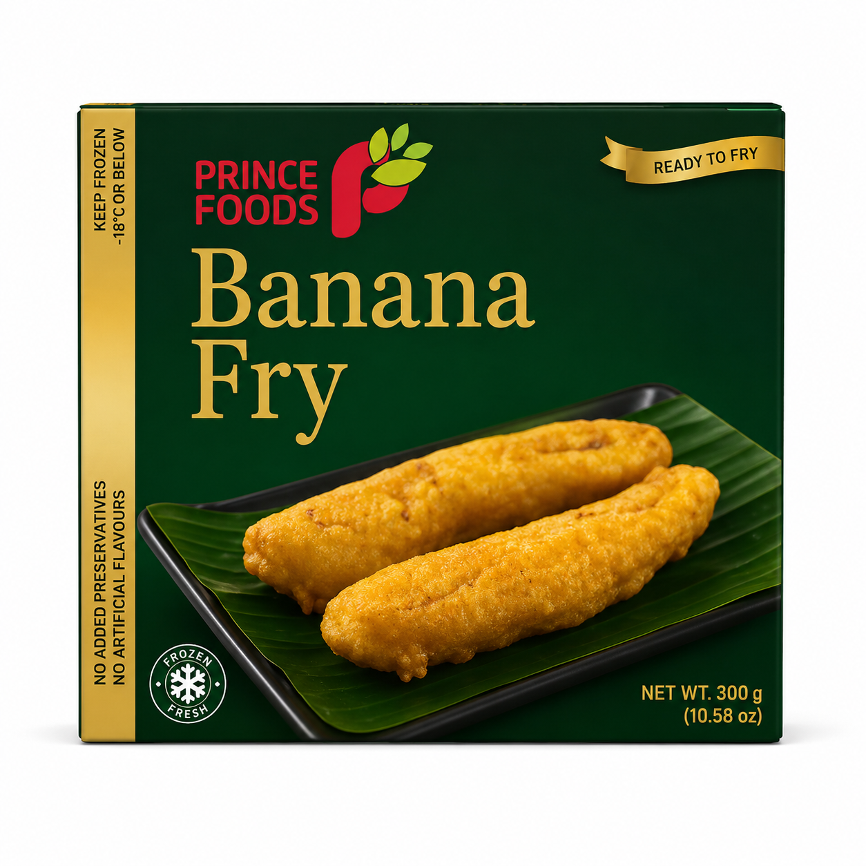 Prince Foods Banana Fry (ready To Cook) - 454g