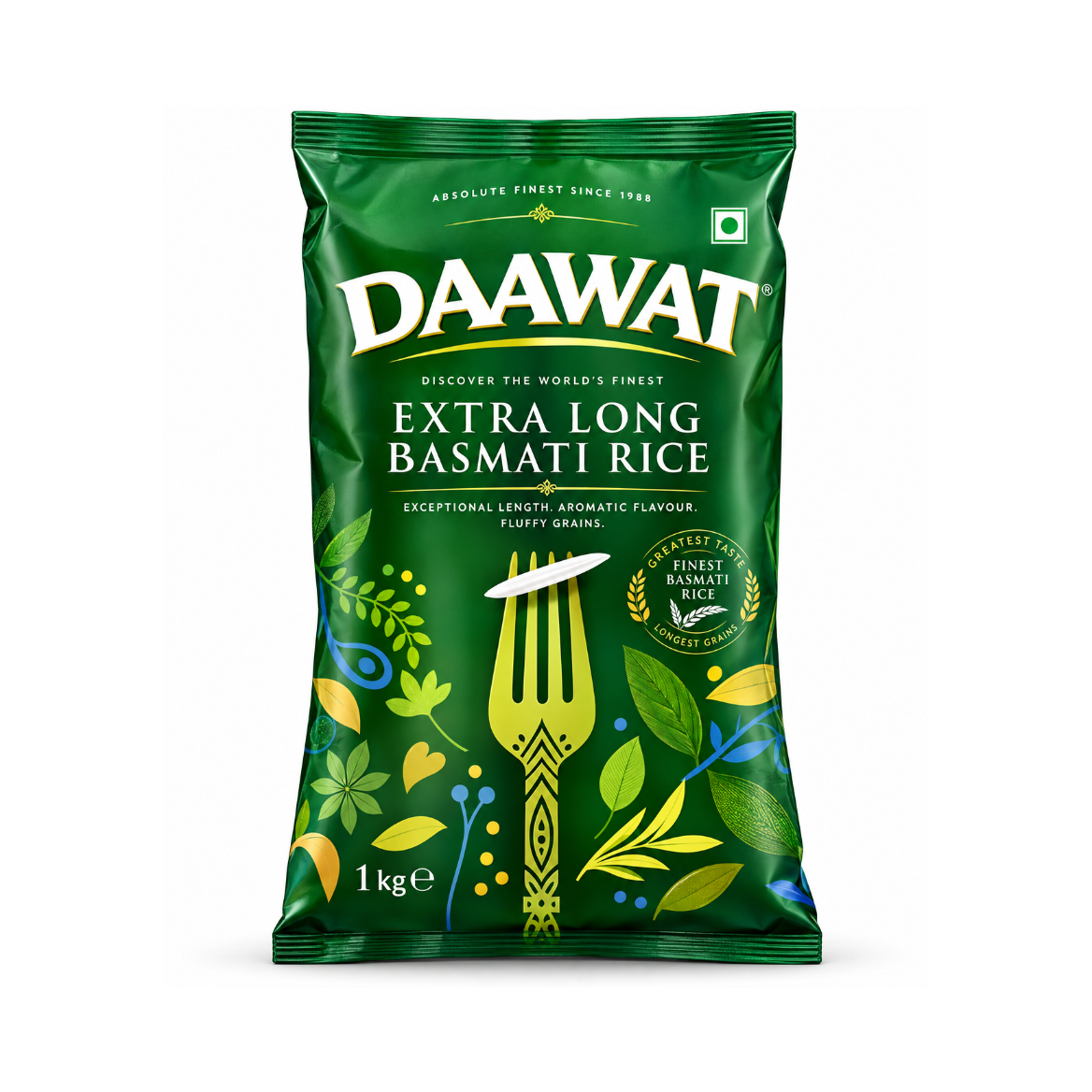 Daawat Extra Long Grain Basmati Rice 1kg