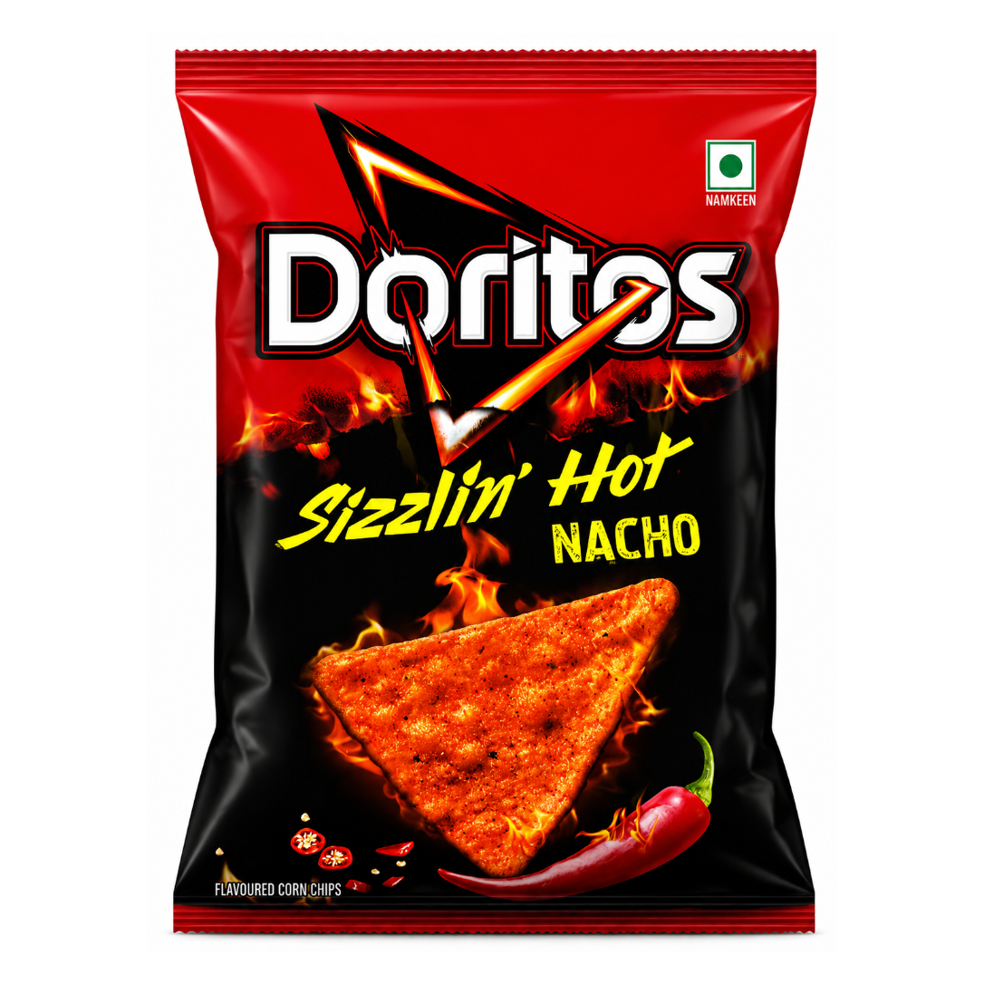 DORITOS SIZZLIN HOT NACHOS 78g
