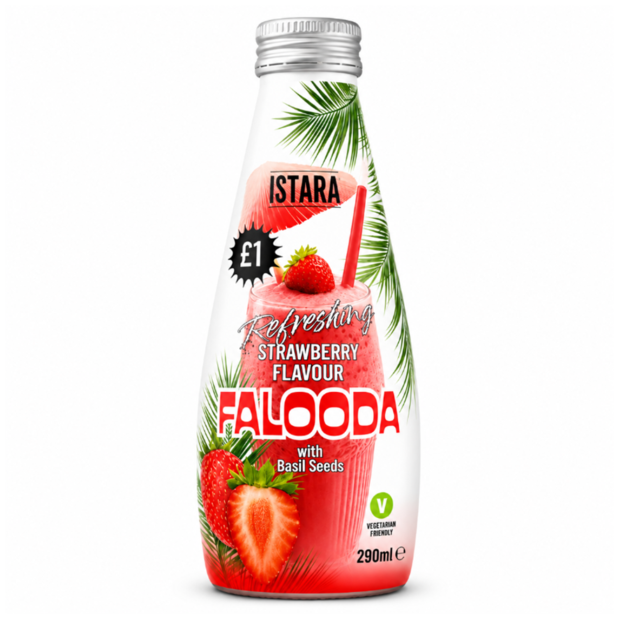 ISHARA STRAWBERRY FLAVOUR FALOODA 290ml