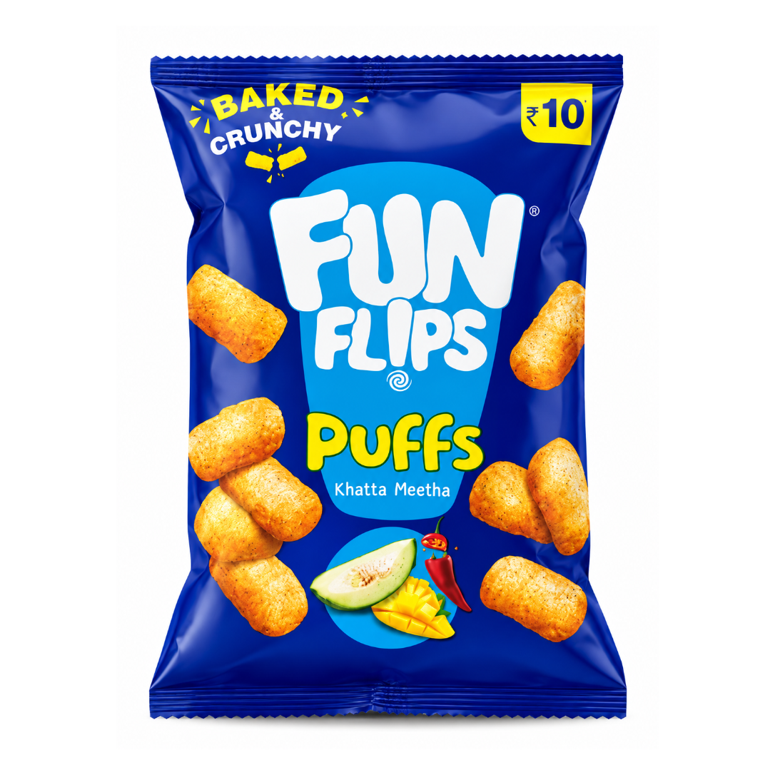 Funflips Khatta Meetha Puffs 32 g