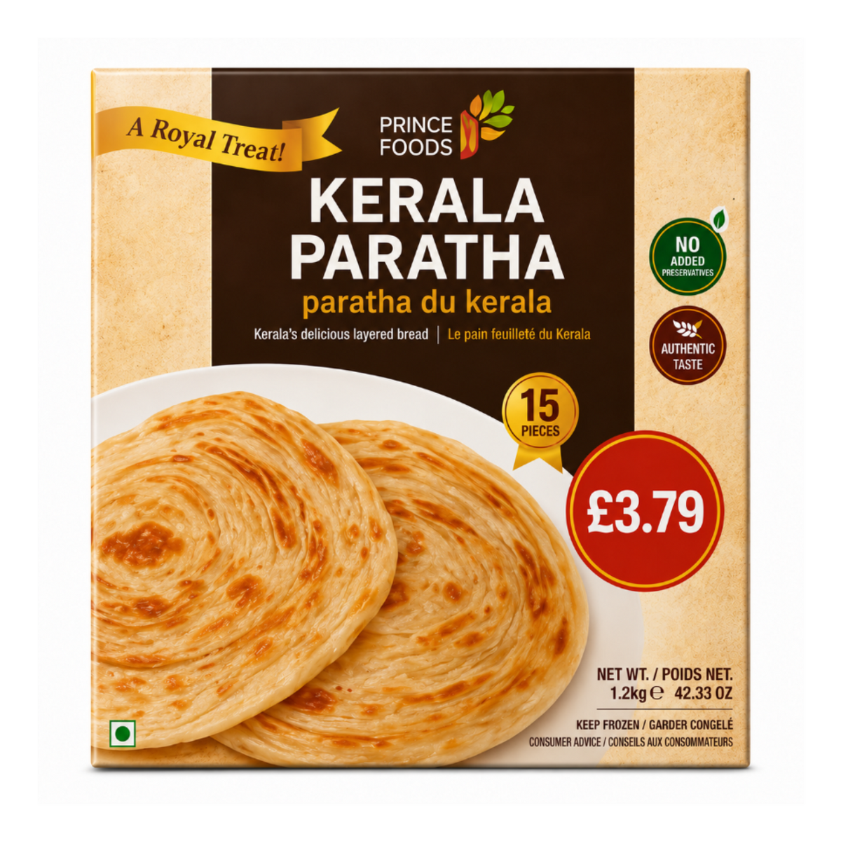 Kerala Paratha 1.2kg