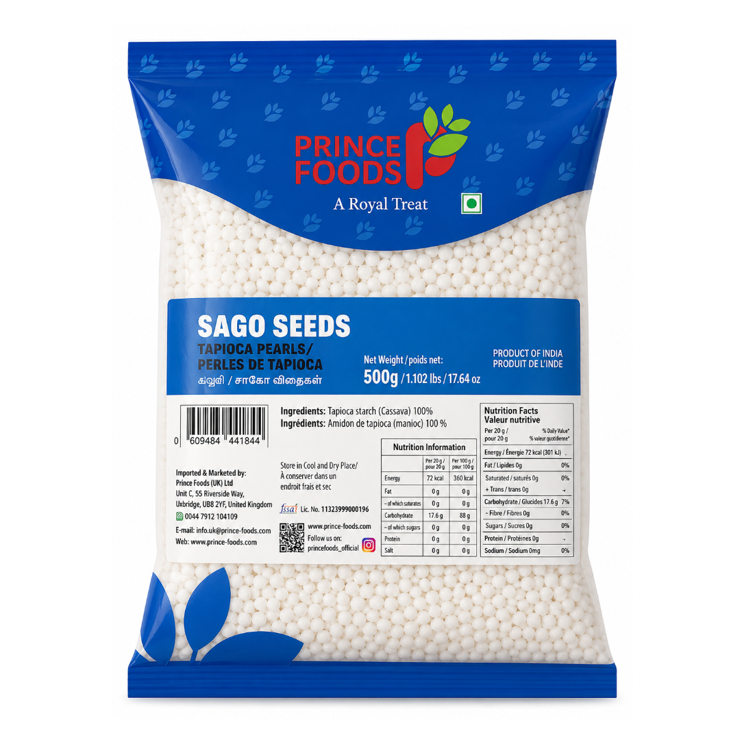 Prince’s sago seeds 500g