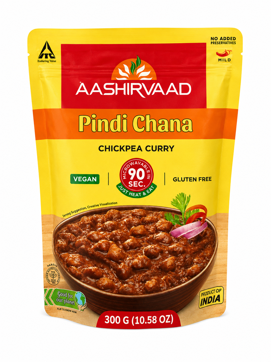 READY TO EAT-AASHIRVAAD PINDI CHANA 300g