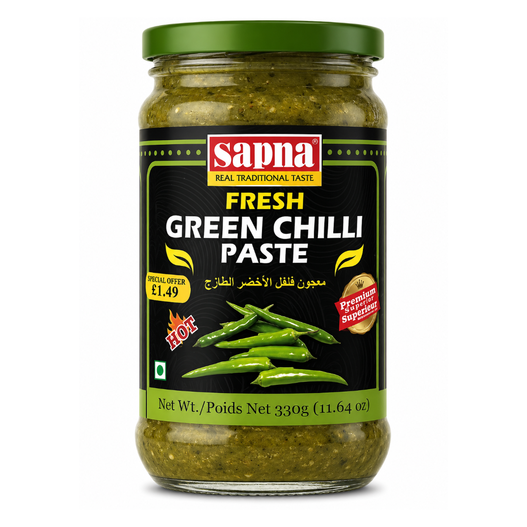 Sapna Green Chilli Paste 330g