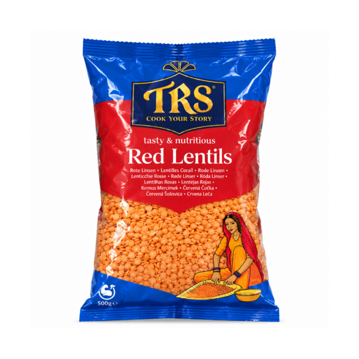 TRS Red Split Lentils 500g