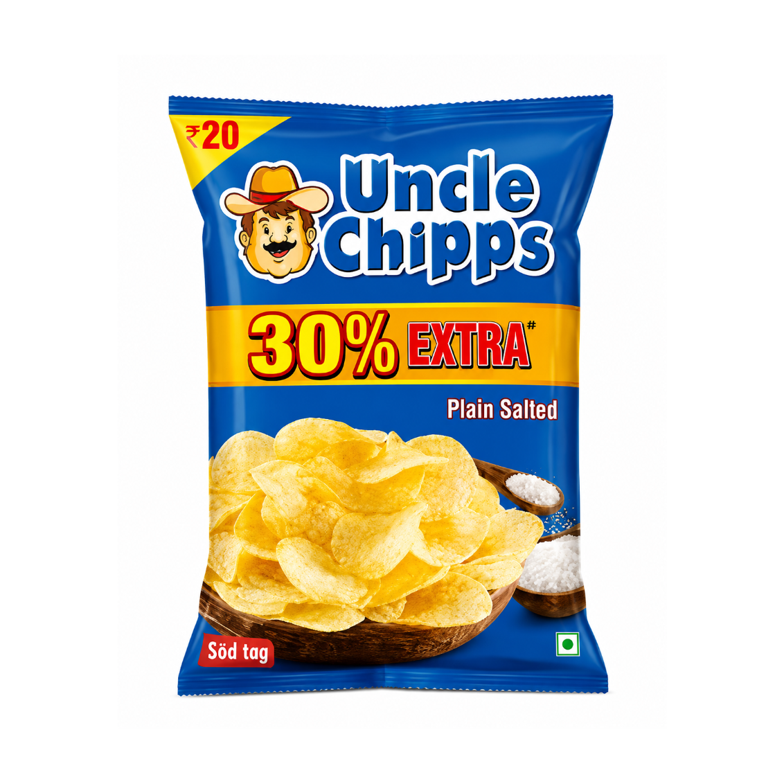 Uncle Chips Plain Salted