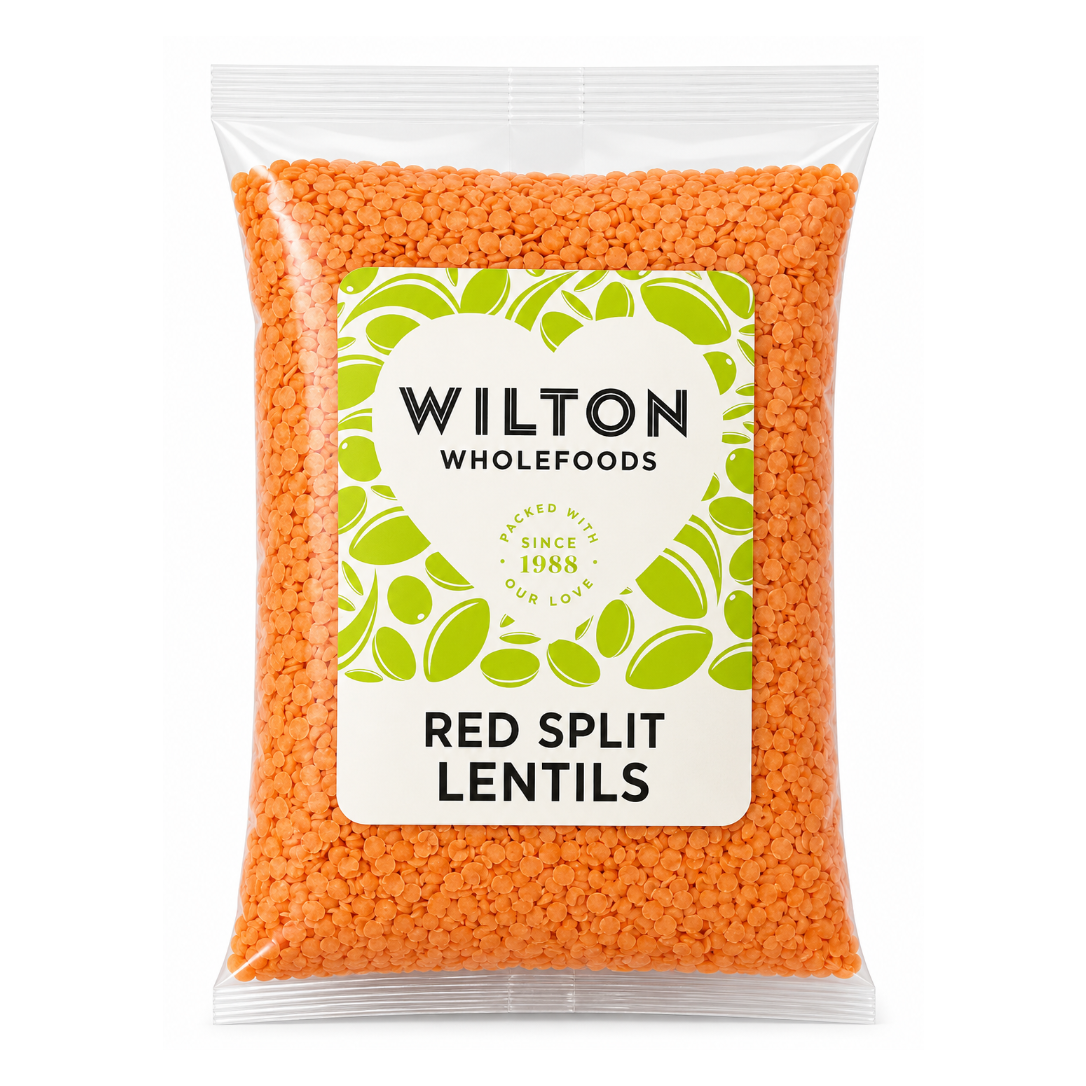 Wilton wholefoods Red Split Lentils 500g