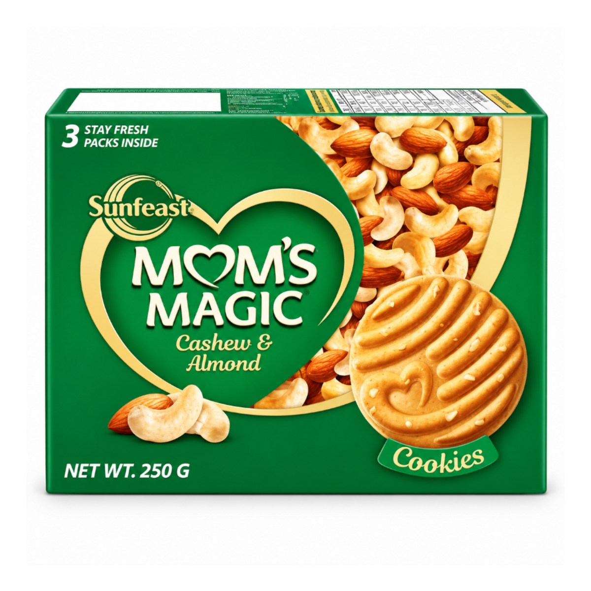 SF MOMS MAGIC CASHEW & ALMOND 250g
