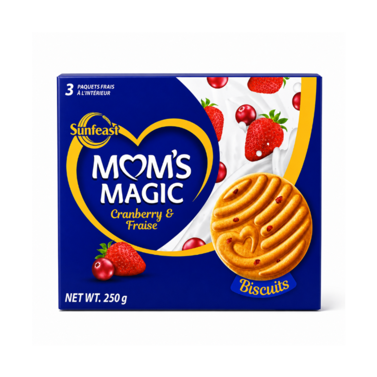 SF MOMS MAGIC CRANBERRY & STRAWBERRY 250g
