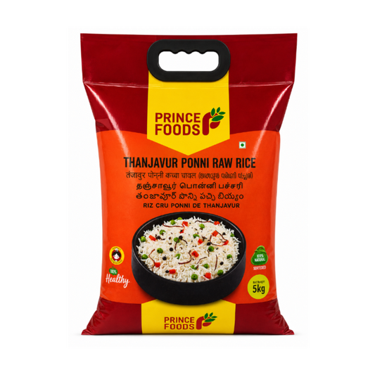 Prince Foods Thanjavur Ponni Raw Rice 5kg