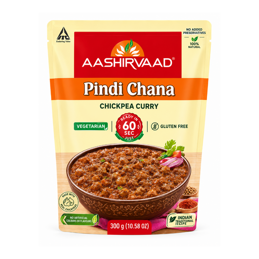 READY TO EAT-AASHIRVAAD PINDI CHANA 300g