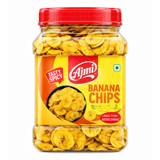 Ajmi Banana Chips Pet Jar 300g