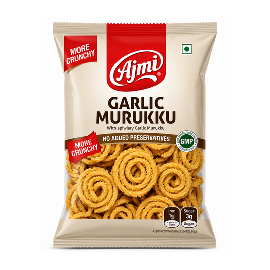 Ajmi Garlic Murukku 250g