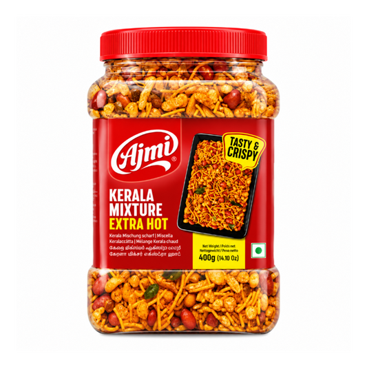 Ajmi Kerala Mixture Extra Hot Pet Jar 400g