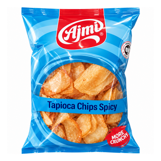Ajmi Tapioca Chips Spicy