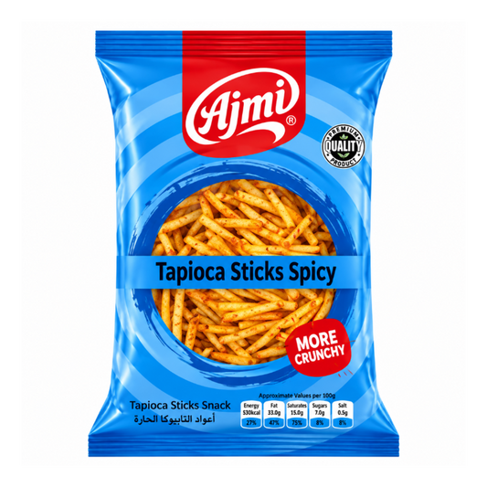 Ajmi Tapioca Sticks Spicy 200g