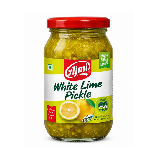 Ajmi White Lime Pickle 400g