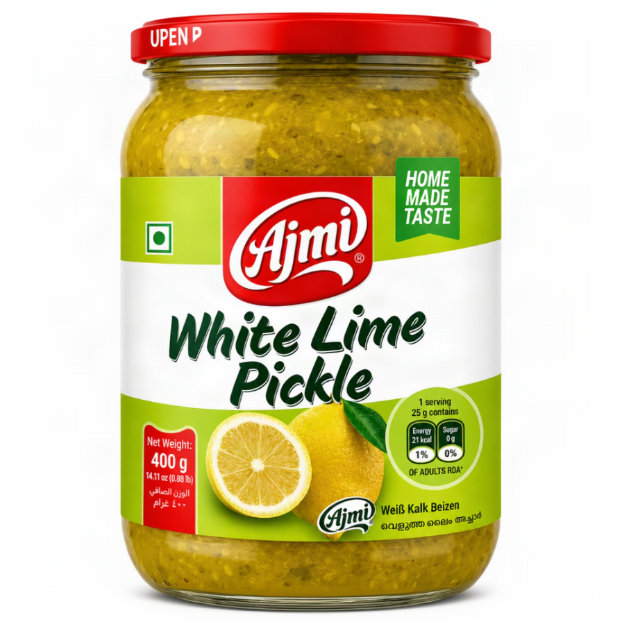 Ajmi White Lime Pickle 400g