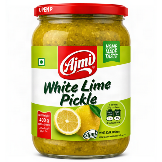 Ajmi White Lime Pickle 400g