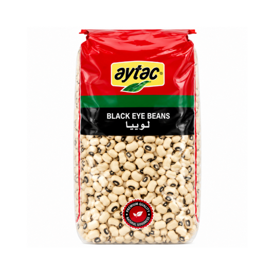 AYTAC BLACK EYED BEANS 900G