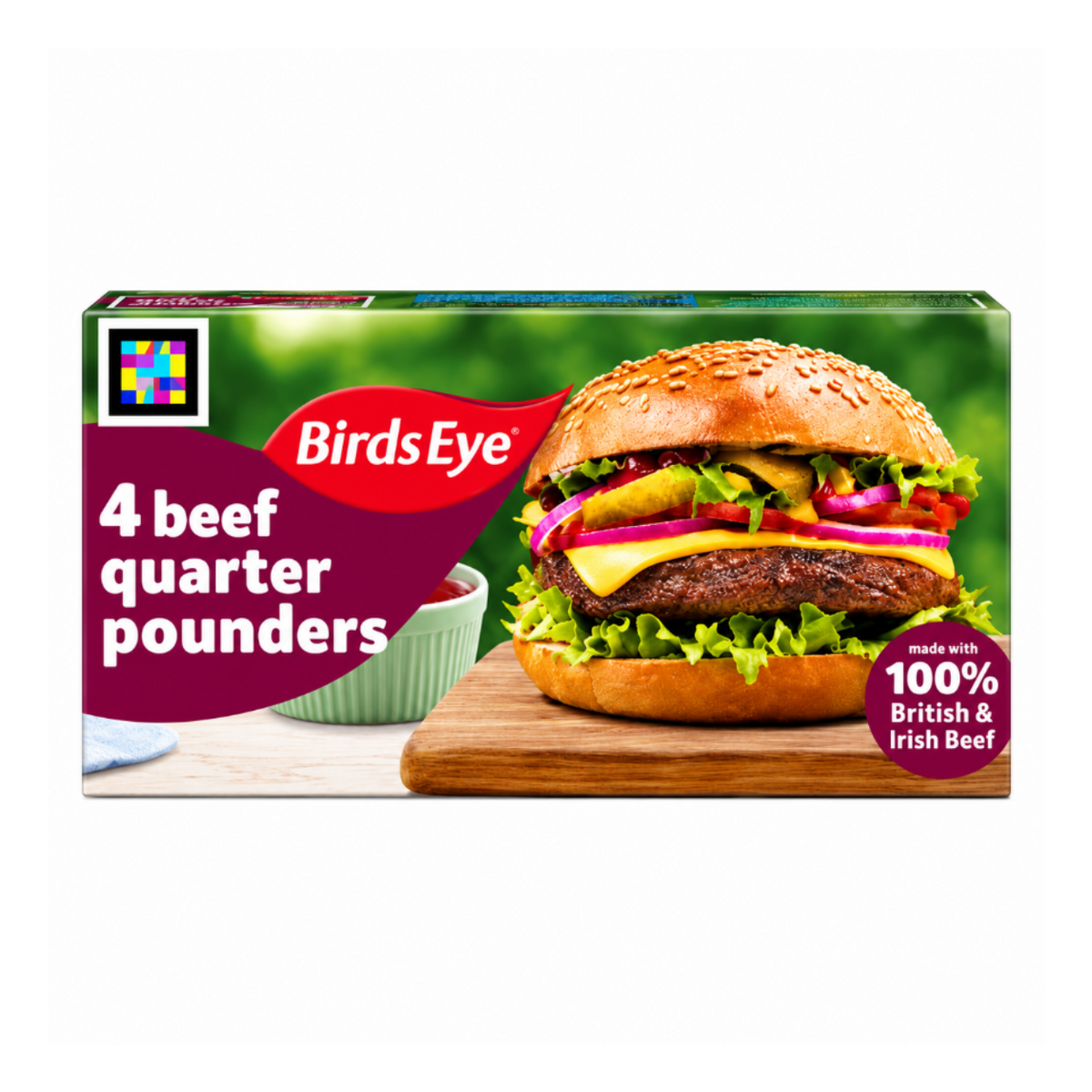 BE Beef 4 Qtr Pounders 454g