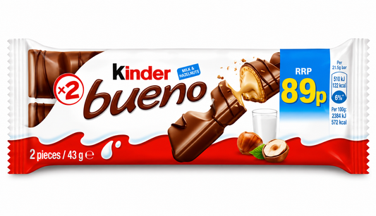 Kinder Bueno Milk & Hazelnut 43g
