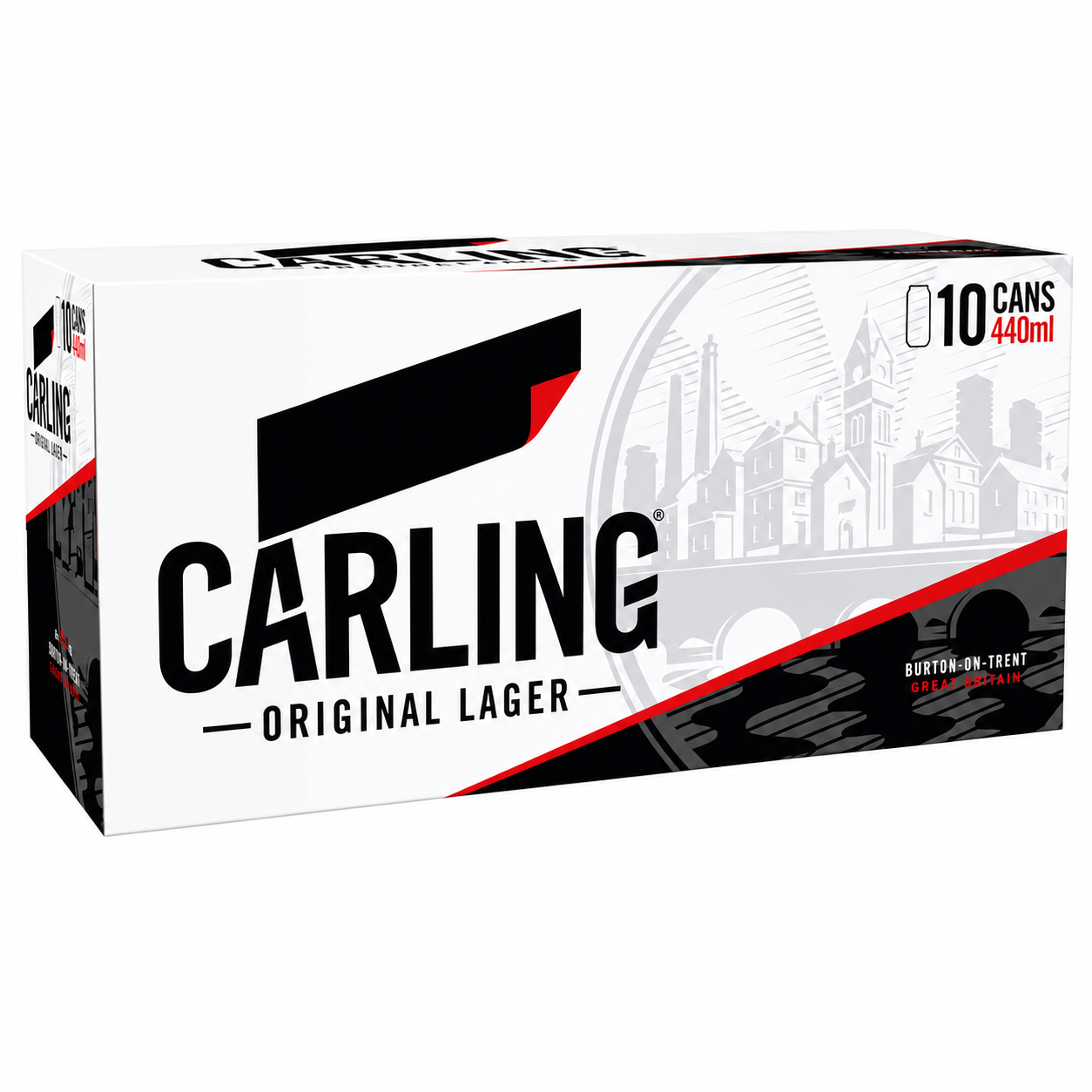 Carling Original Lager Beer Can 10 x 440ml
