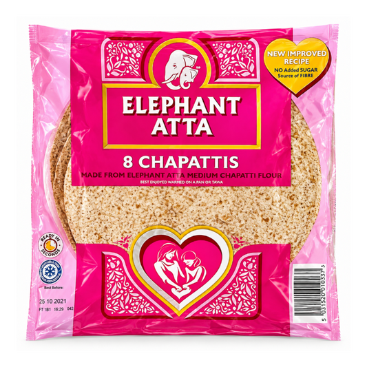 Elephant Atta Chapattis - 8 Pieces