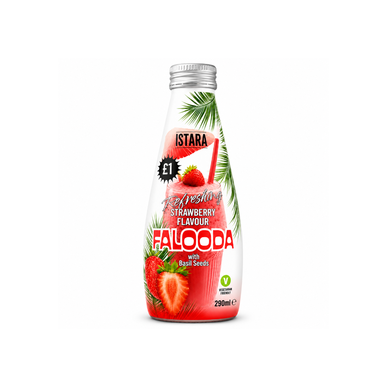 ISHARA STRAWBERRY FLAVOUR FALOODA 290ml