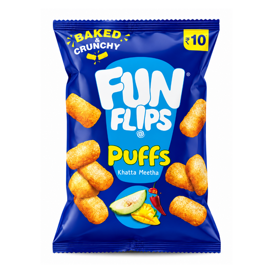 Funflips Khatta Meetha Puffs 32 g