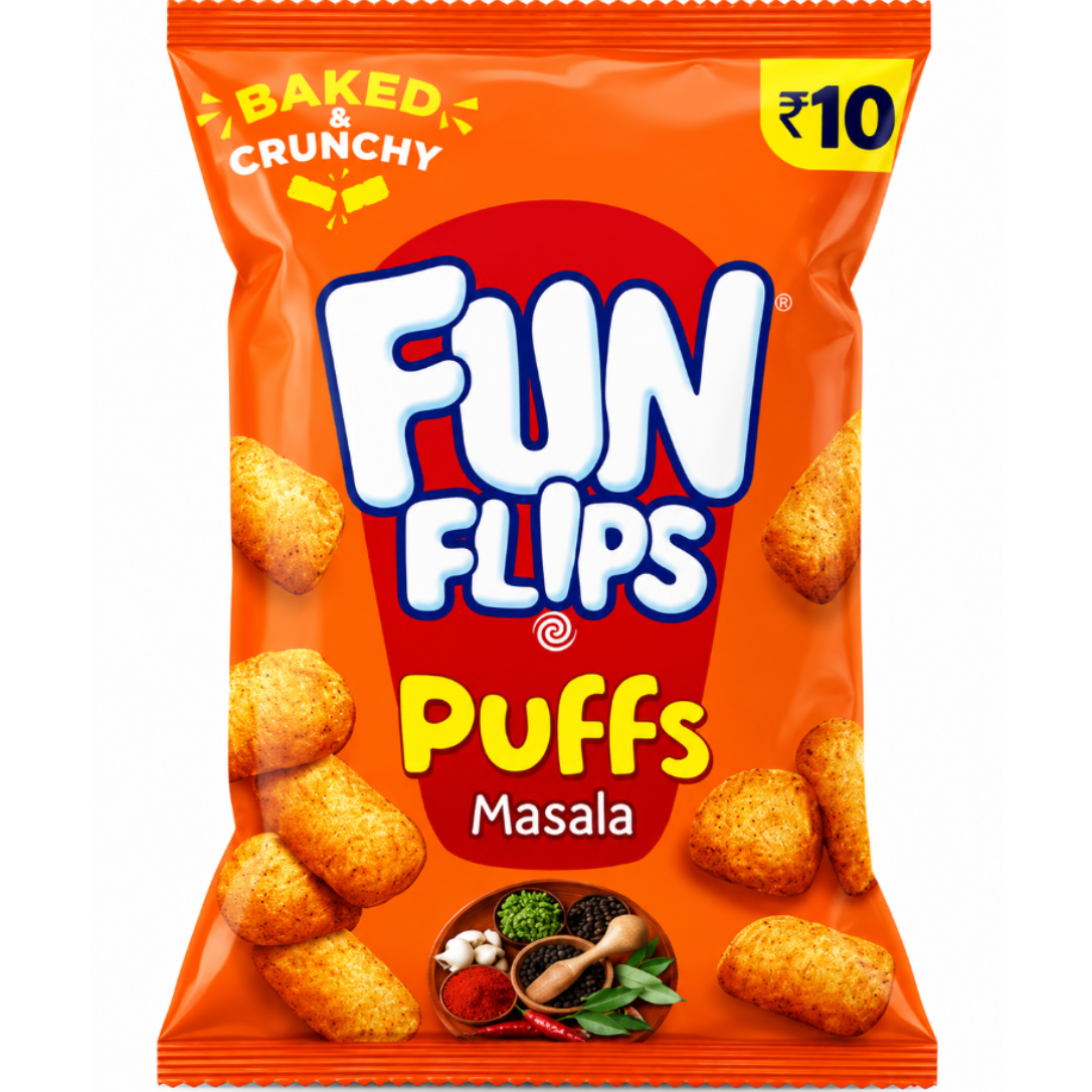 Funflips - Masala Puffs 32 gm