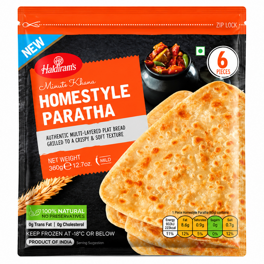 Haldirams Homestyle Paratha 360g