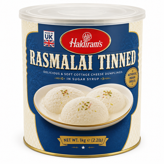 Haldirams Rasmalai Tin - 1kg