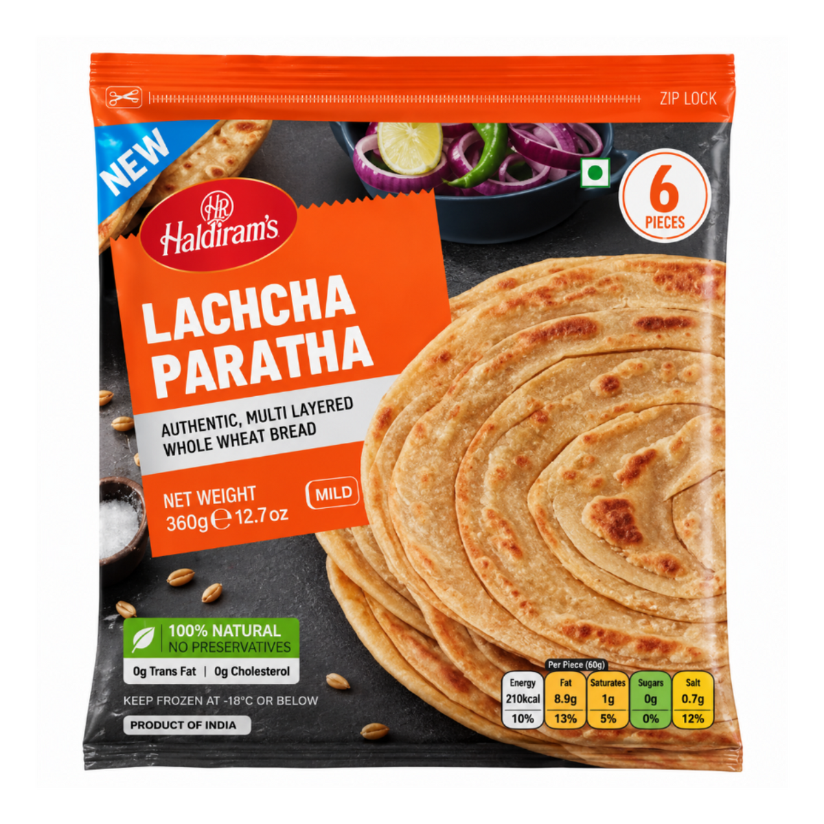 Haldirams Lachha Paratha 360g