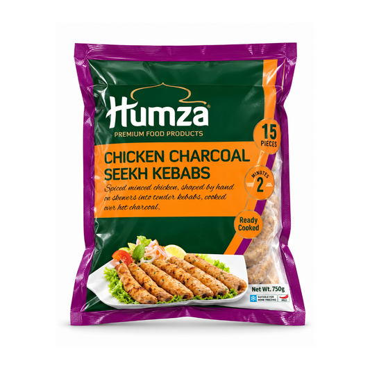 Humza Chicken Charcoal Kebab 750g