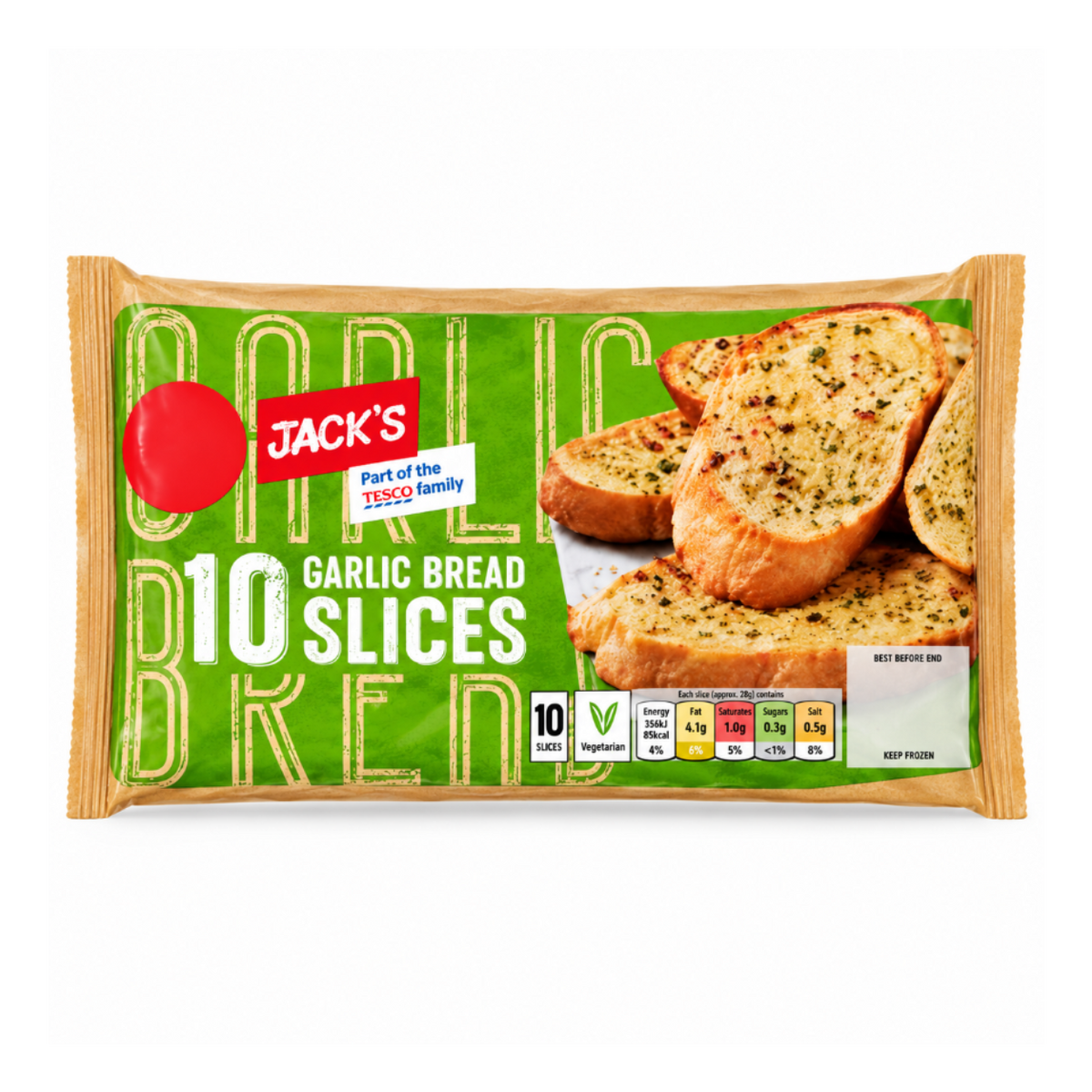 Jacks Garlic Bread Slices
