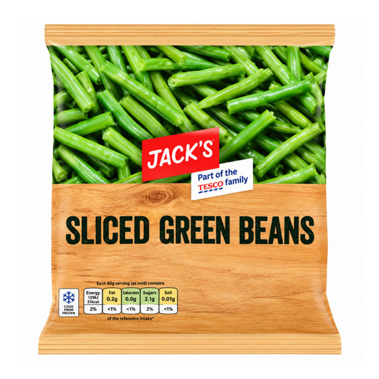 Jacks Sliced Green Beans 500g