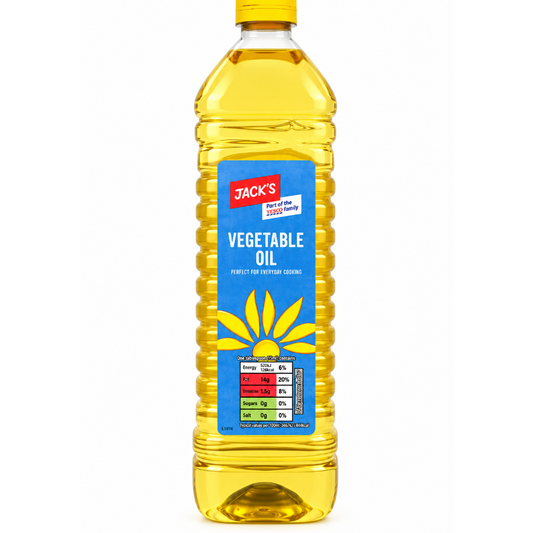 Jacks Vegetable Oil 1L