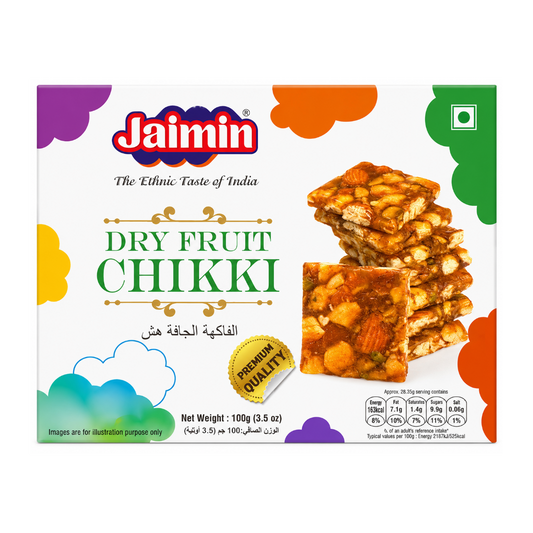 Jaimin Dry Fruit Chikki 100g