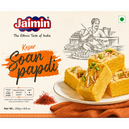 Jaimin Kesar Soan Papdi 250g