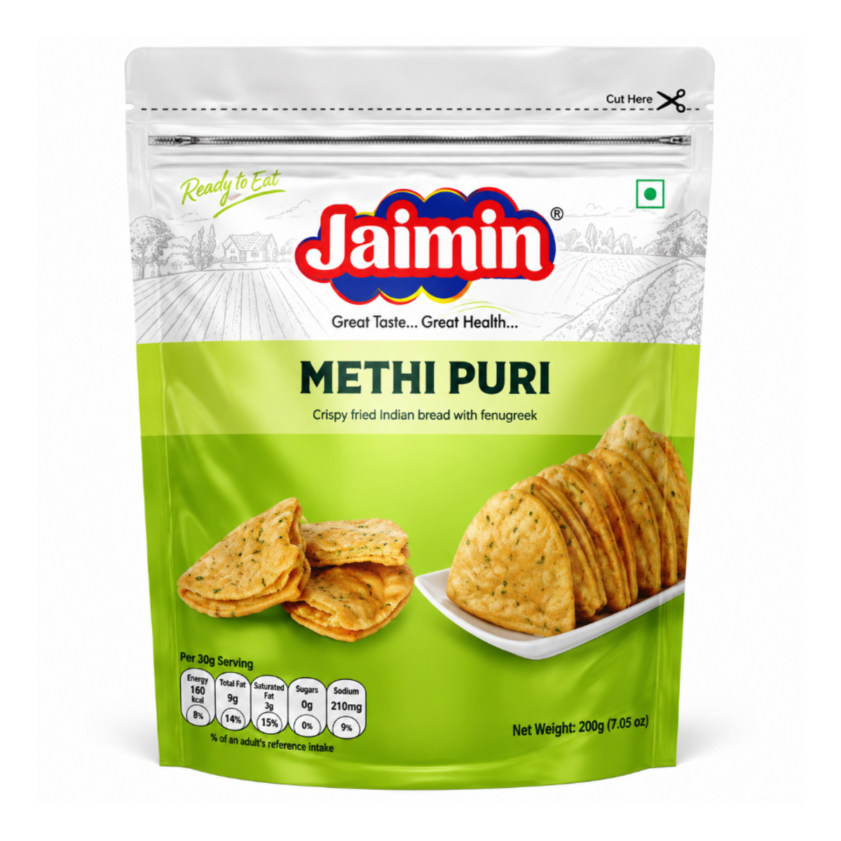 Jaimin Methi Puri 200g