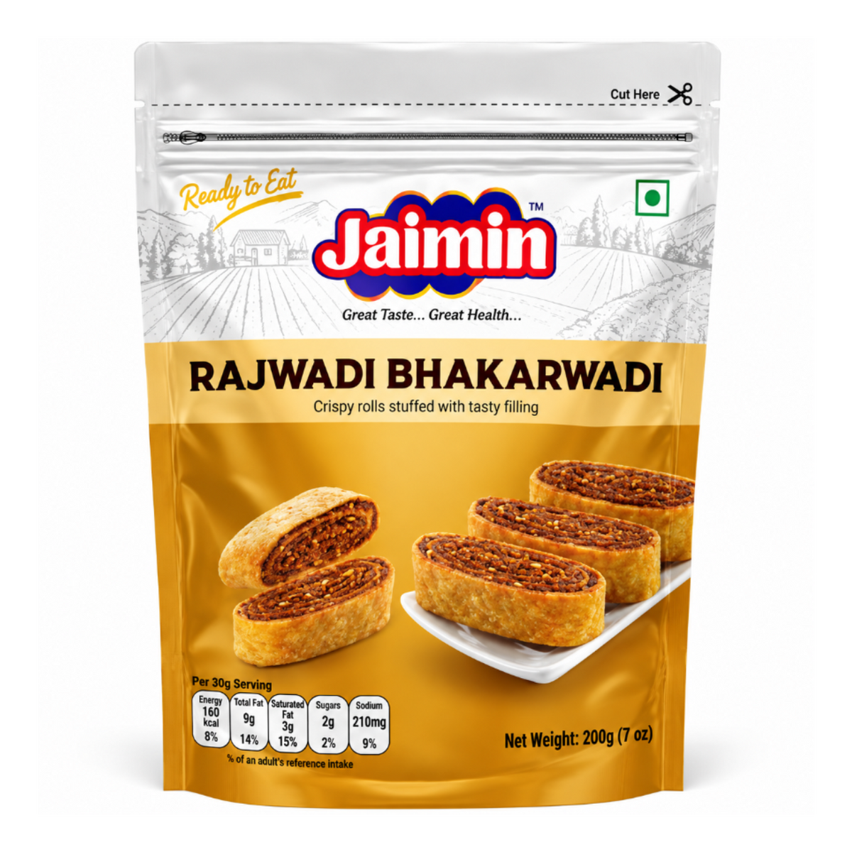 Jaimin Rajwadi Bhakarwadi 200g